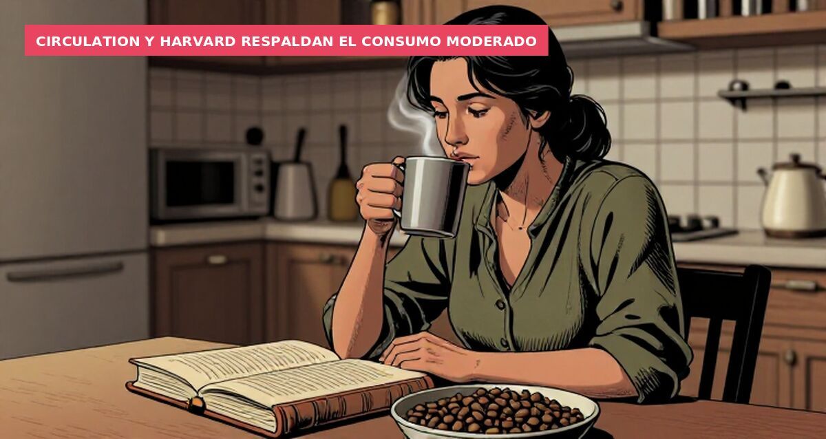 Circulation y Harvard respaldan el consumo moderado