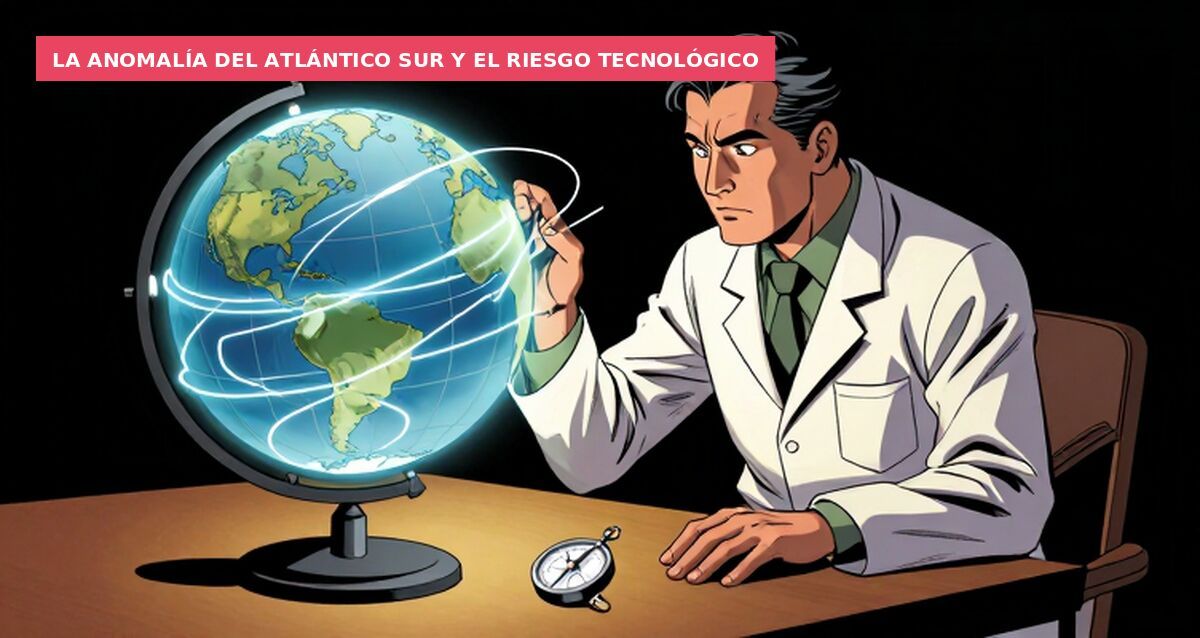 La anomalía del Atlántico Sur y el riesgo tecnológico