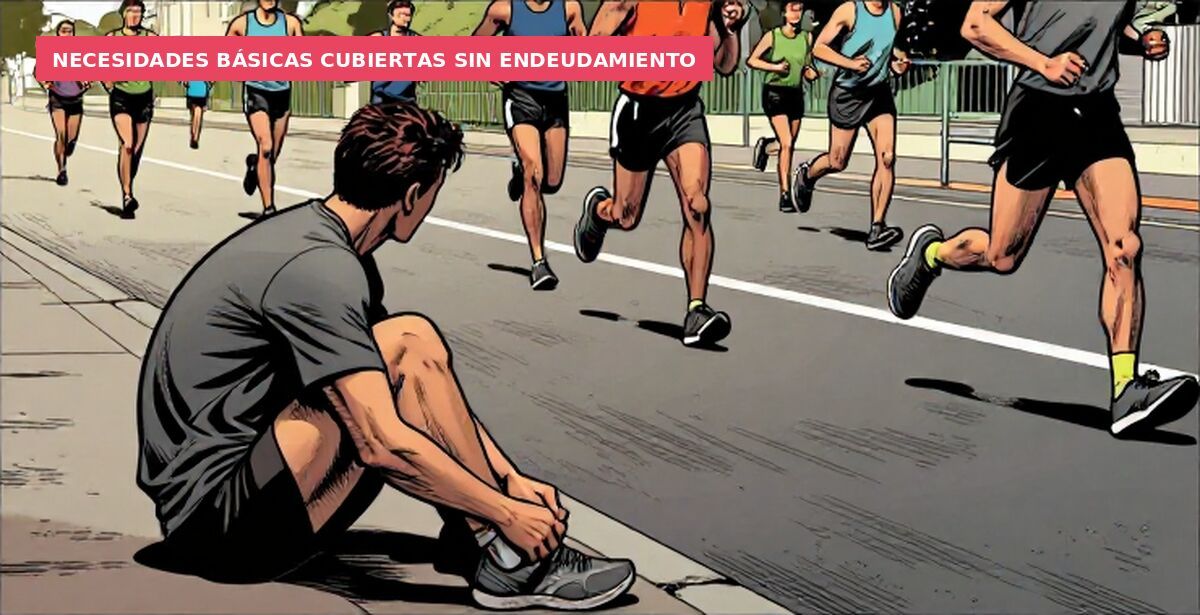 Necesidades básicas cubiertas sin endeudamiento