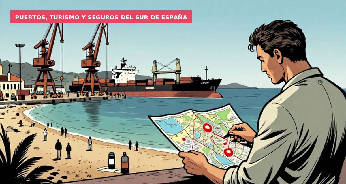 Puertos, turismo y seguros del sur de España