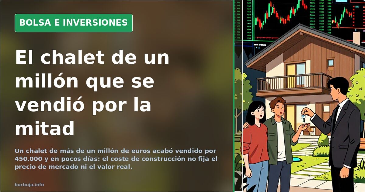 Million-Euro Mansion Sold for Half: Construction Cost Doesn't Equal Value