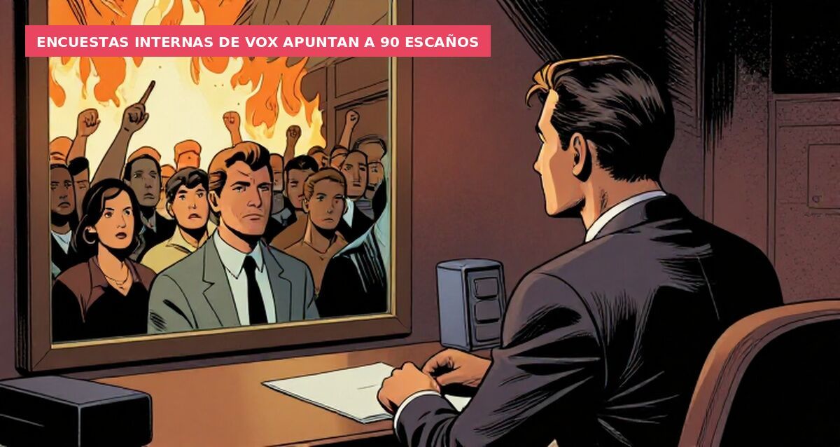 Encuestas internas de VOX apuntan a 90 escaños