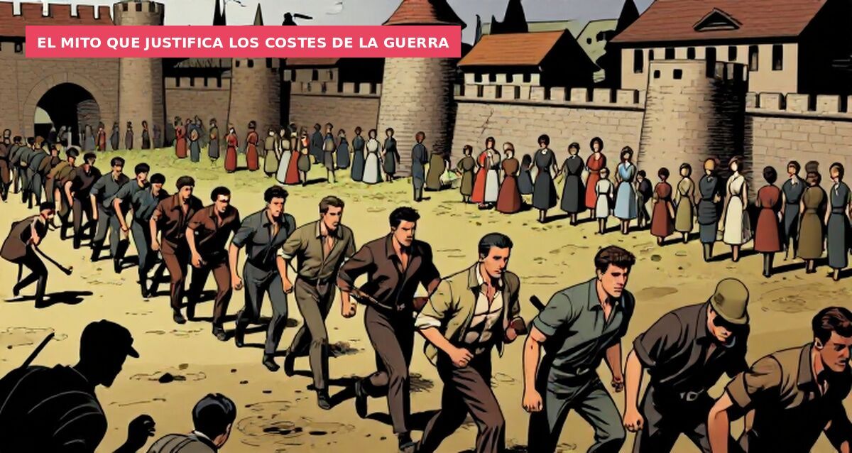 El mito que justifica los costes de la guerra