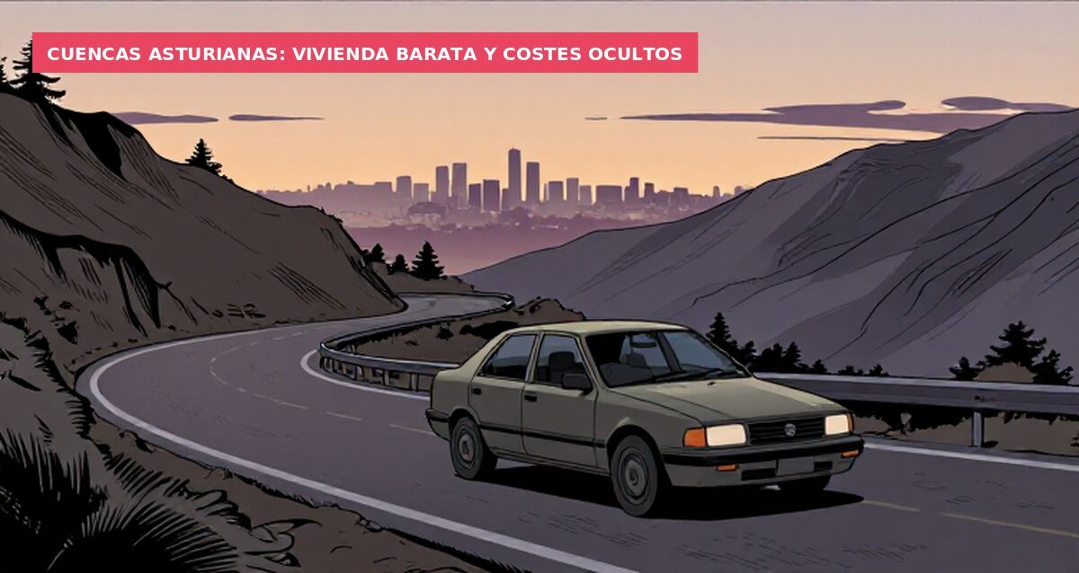 Cuencas asturianas: vivienda barata y costes ocultos