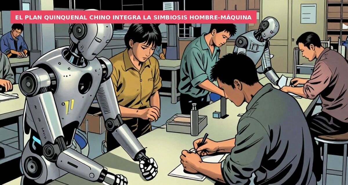 El plan quinquenal chino integra la simbiosis hombre-máquina