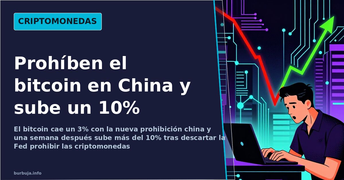 Gráfico de velas del precio de bitcoin en rojo y verde sobre una red de nodos de blockchain iluminada en cian y violeta