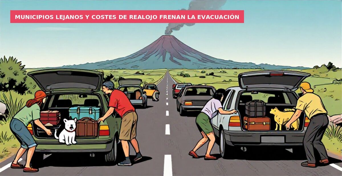Municipios lejanos y costes de realojo frenan la evacuación