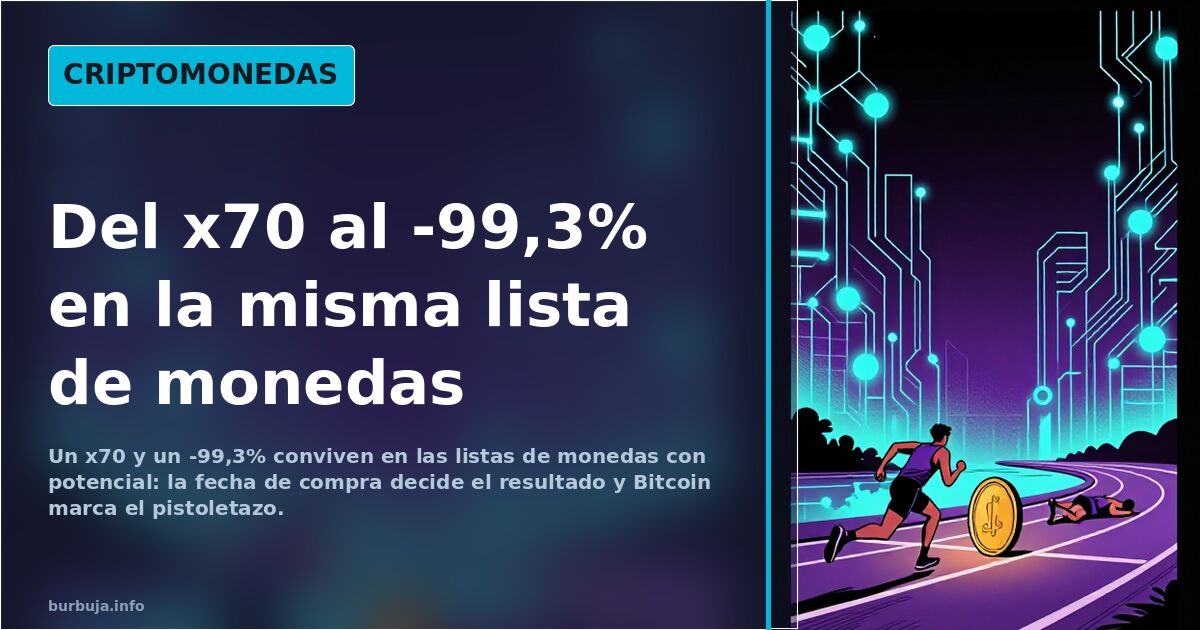 From x70 to -99.3%: The Volatile World of Potentially Lucrative Cryptocurrencies