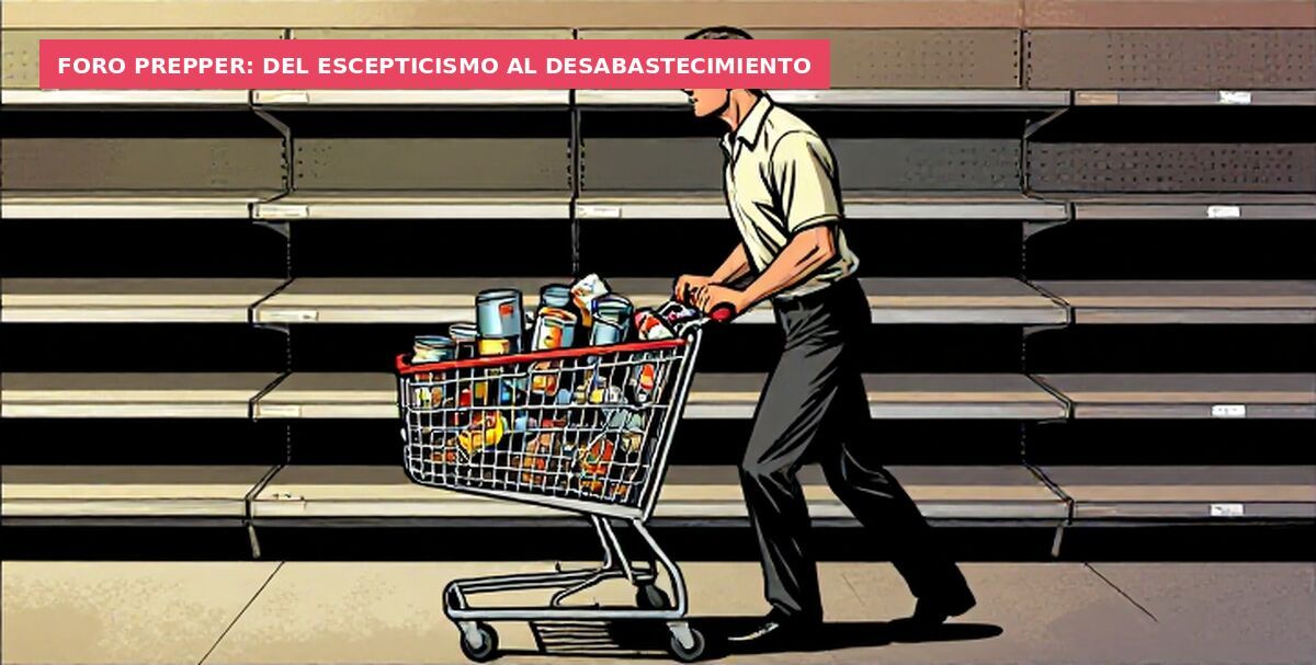 Foro prepper: del escepticismo al desabastecimiento