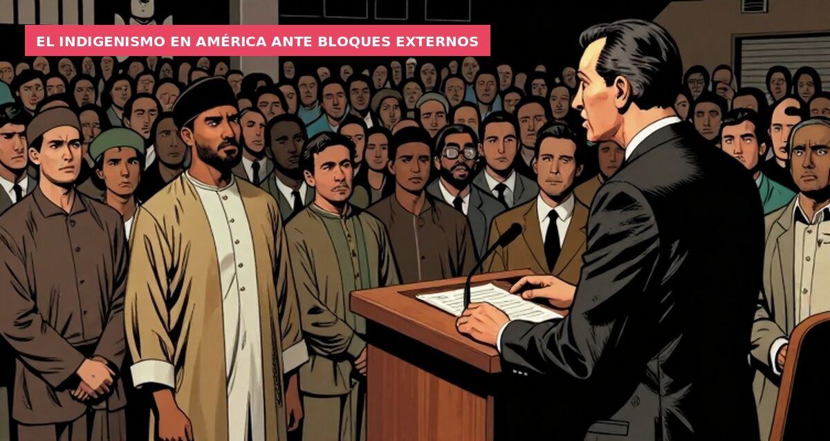 El indigenismo en América ante bloques externos
