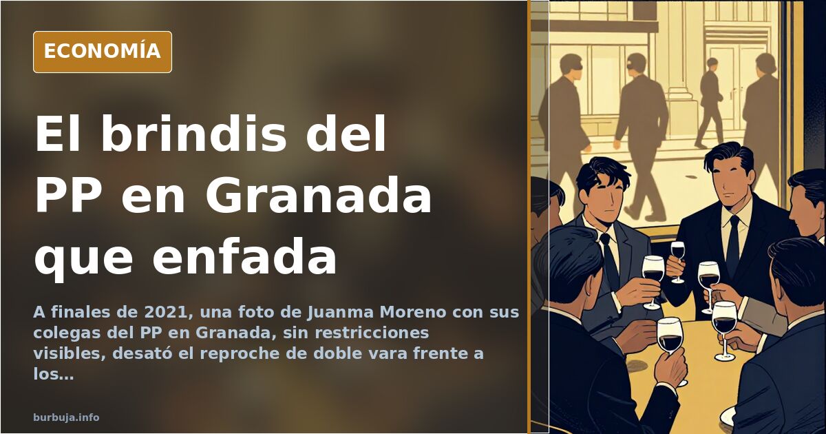 Reunión de cargos del PP en Granada sin mascarilla visibles en un encuentro de partido