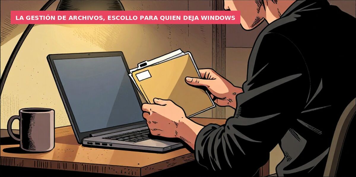 La gestión de archivos, escollo para quien deja Windows