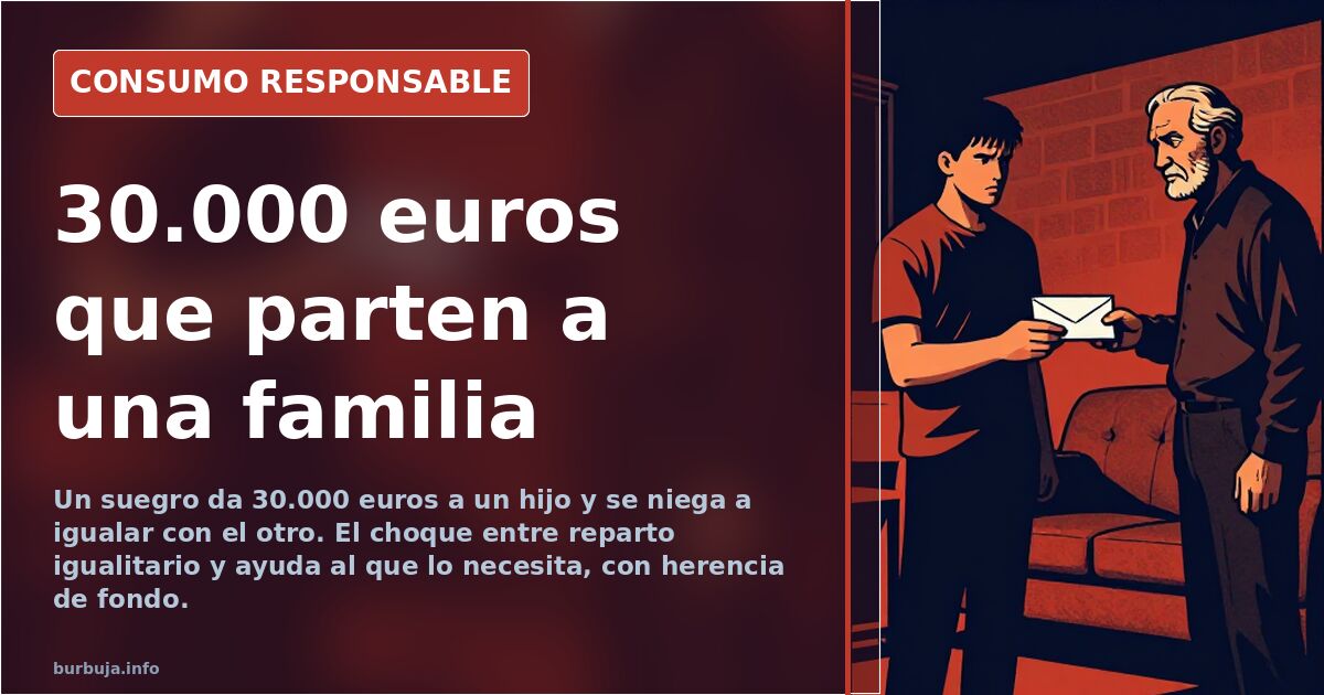 Billetes de euro junto a un contrato de donación familiar y una calculadora sobre una mesa