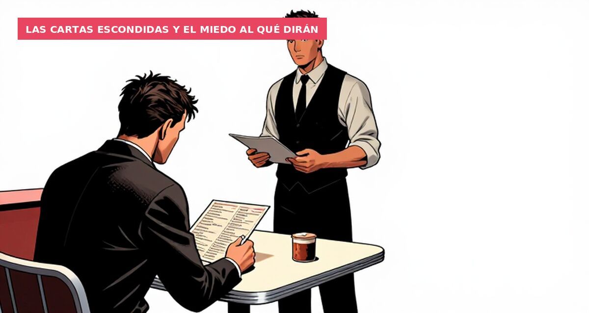 Las cartas escondidas y el miedo al qué dirán