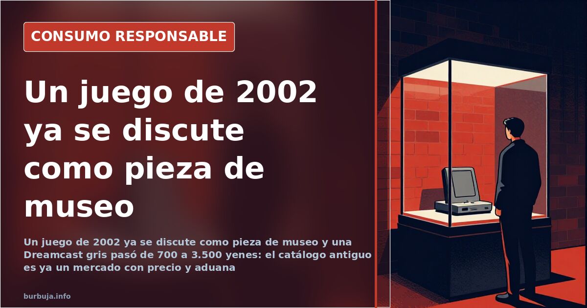 Consola retro y mando clásico sobre una mesa, imagen que ilustra el mercado de videojuegos retro y consolas antiguas