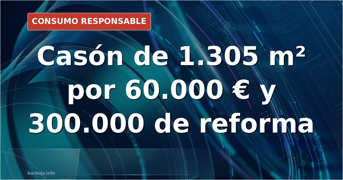 Fachada de un casón de pueblo de 1.305 metros cuadrados en venta en Torrecilla del Rebollar, Teruel