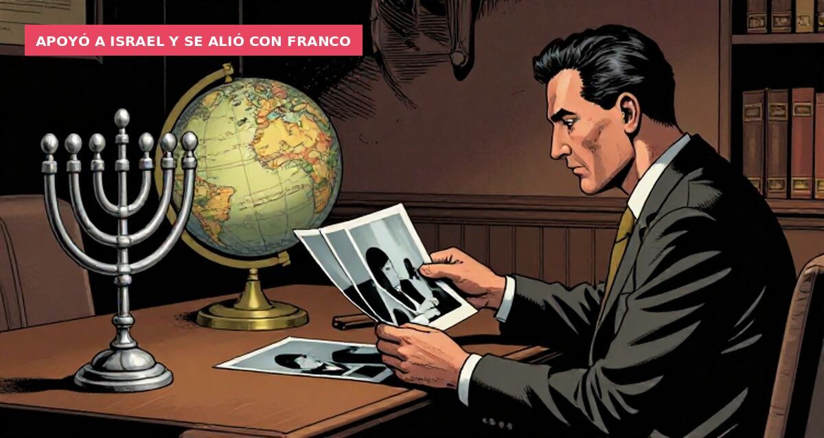 Apoyó a Israel y se alió con Franco