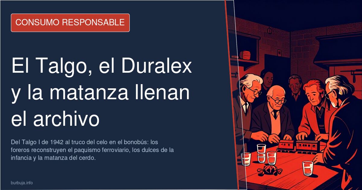 El Talgo, el Duralex y la matanza llenan el archivo