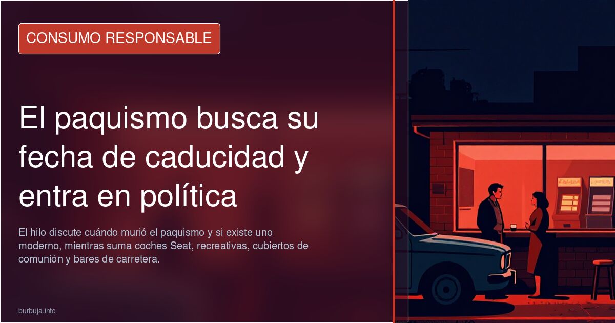 El paquismo busca su fecha de caducidad y entra en política