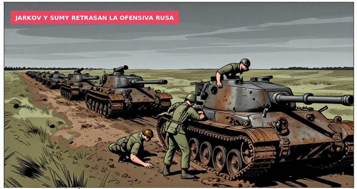 Jarkov y Sumy retrasan la ofensiva rusa