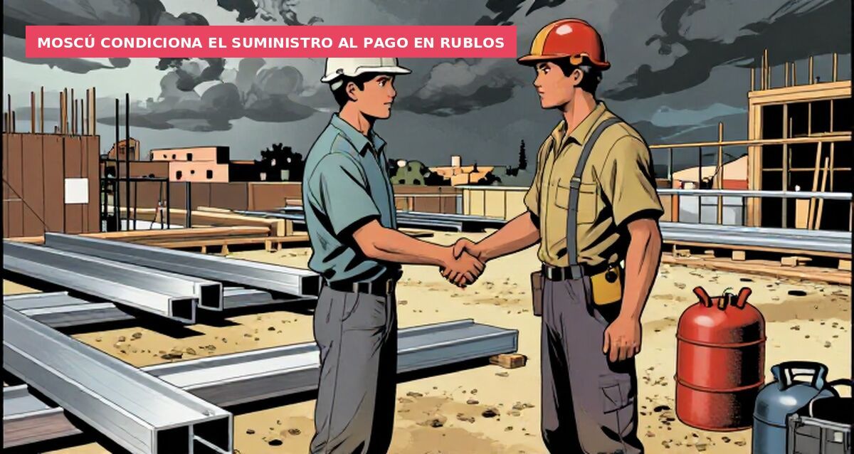 Moscú condiciona el suministro al pago en rublos