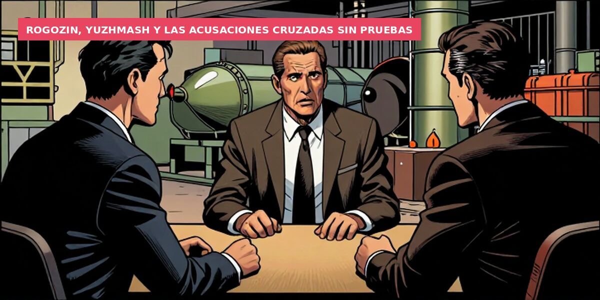 Rogozin, Yuzhmash y las acusaciones cruzadas sin pruebas