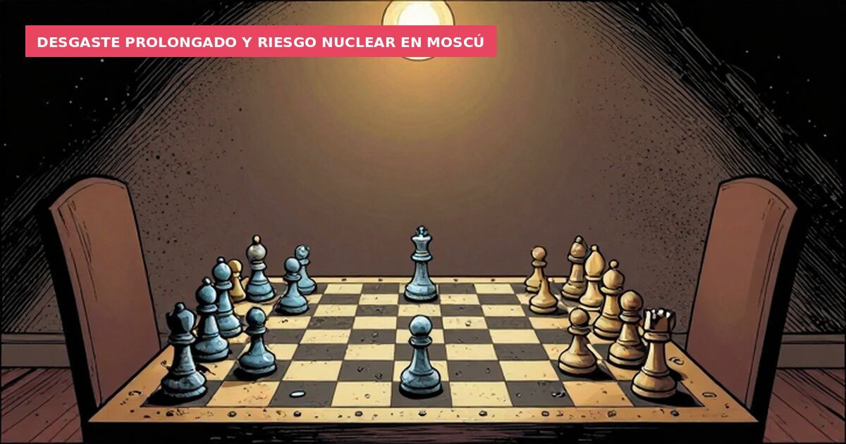 Desgaste prolongado y riesgo nuclear en Moscú
