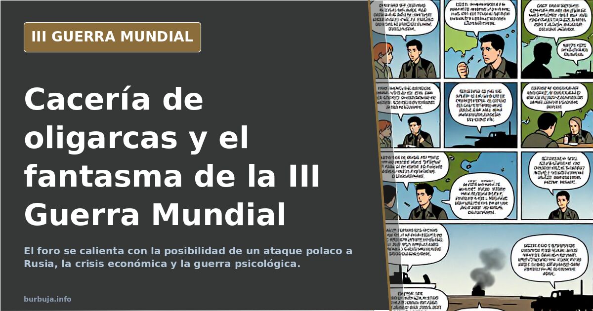 Cacería de oligarcas y el fantasma de la III Guerra Mundial