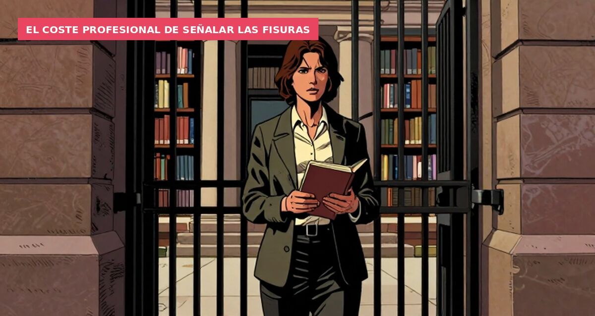 El coste profesional de señalar las fisuras