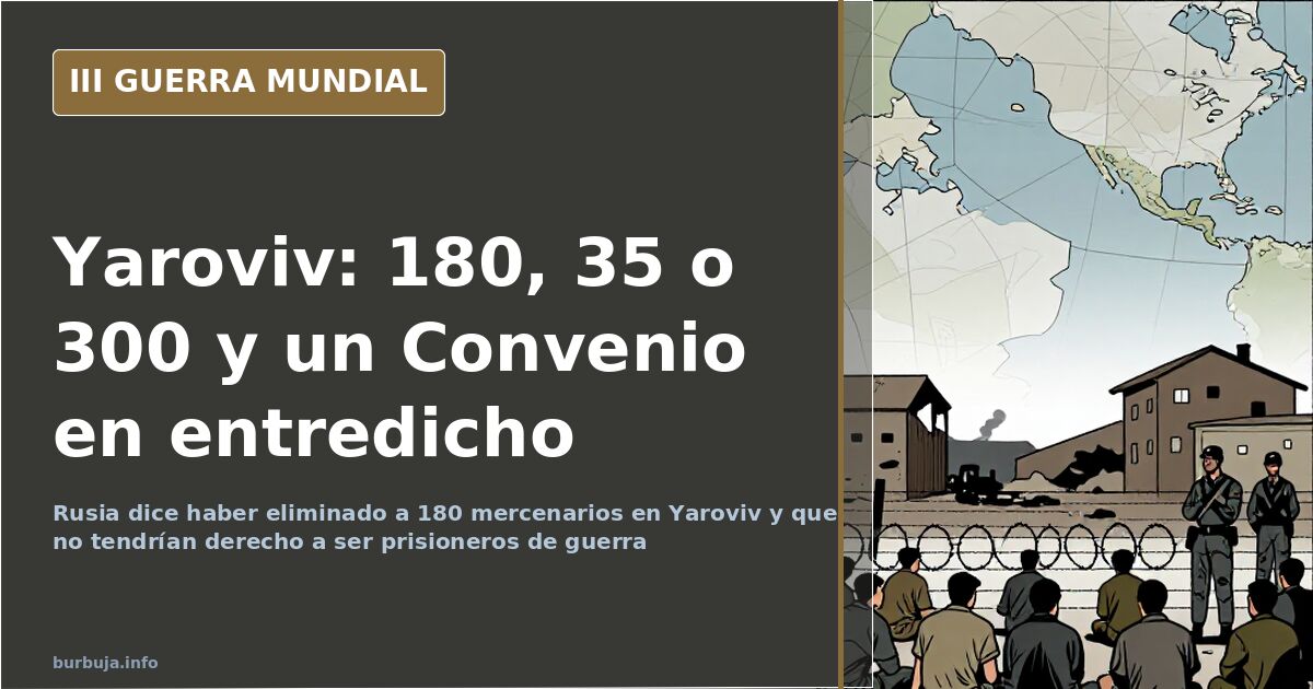 Base militar en Yaroviv y referencia a la frontera polaca