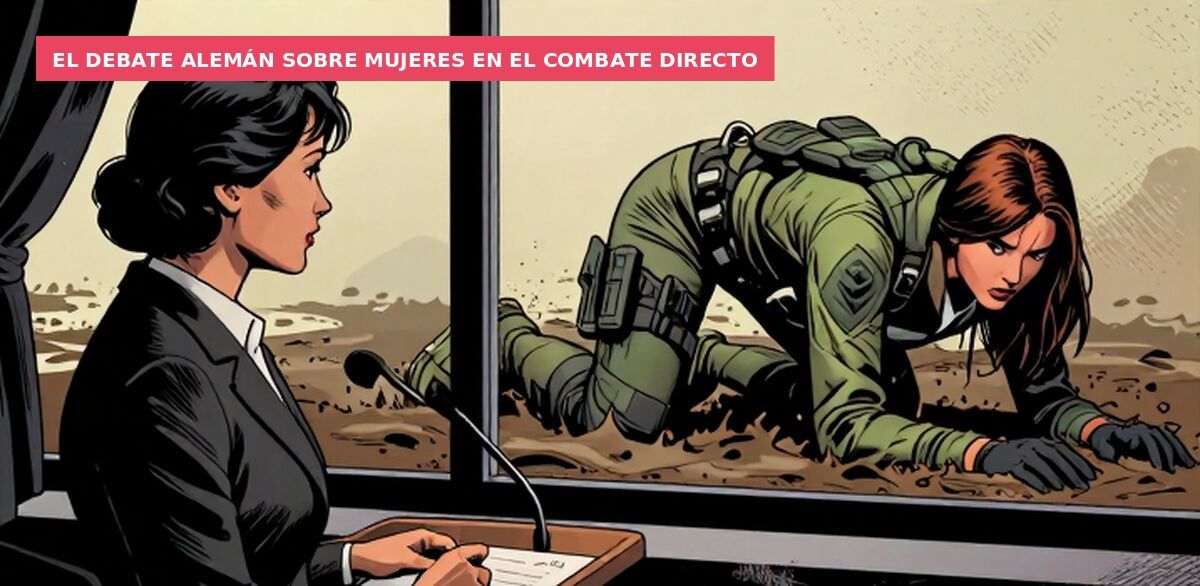 El debate alemán sobre mujeres en el combate directo