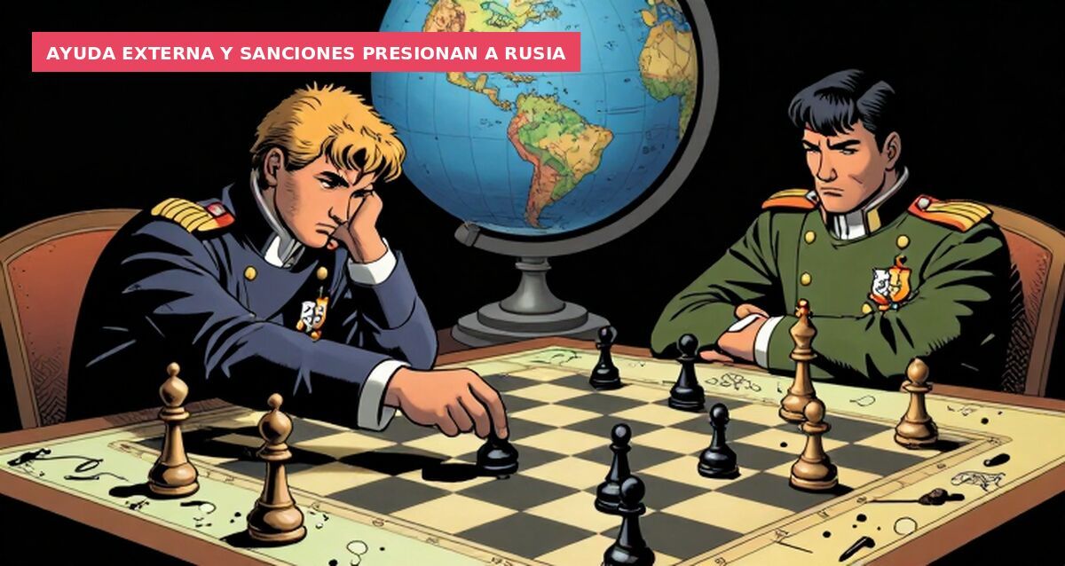 Ayuda externa y sanciones presionan a Rusia