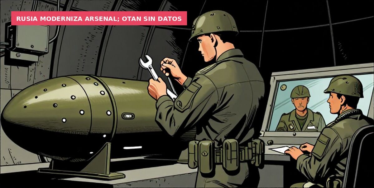 Rusia moderniza arsenal; OTAN sin datos