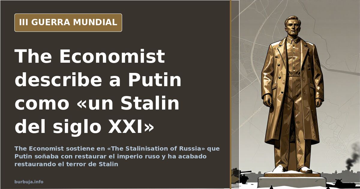 The Economist compara a Putin con Stalin y desata el debate