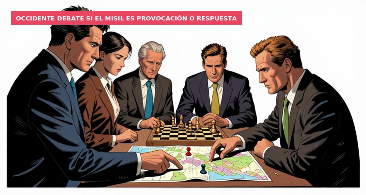 Occidente debate si el misil es provocación o respuesta