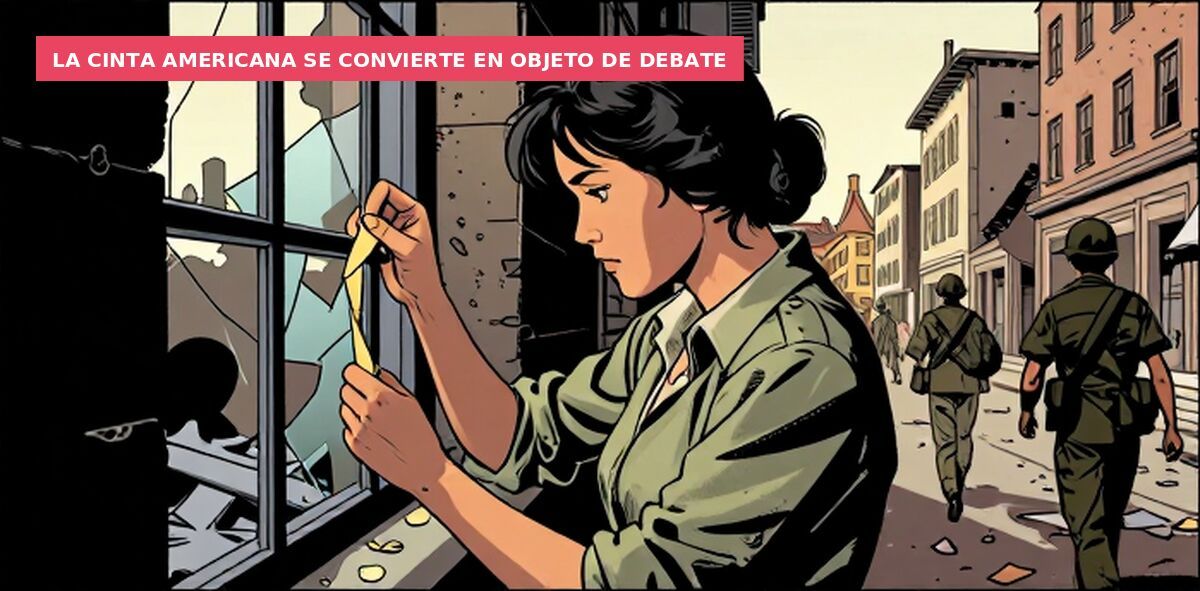 La cinta americana se convierte en objeto de debate