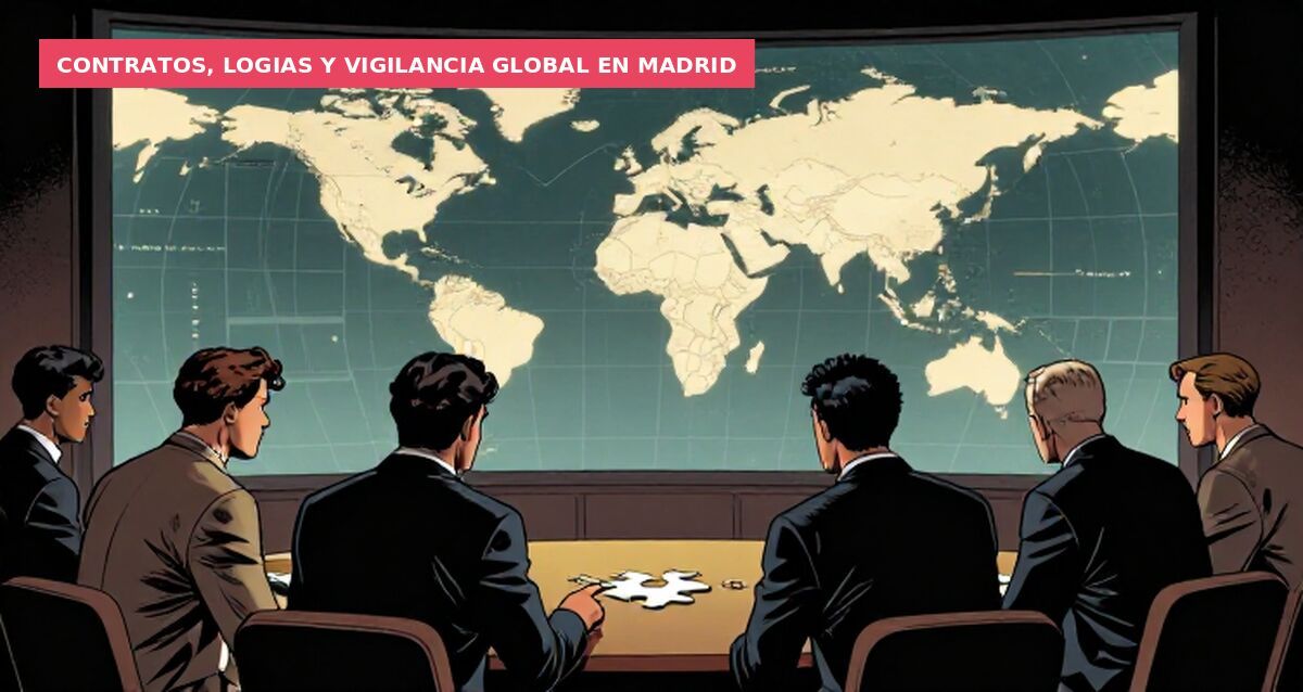 Contratos, logias y vigilancia global en Madrid