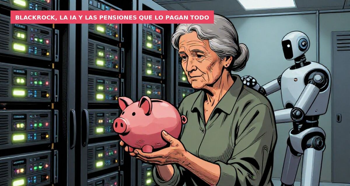 BlackRock, la IA y las pensiones que lo pagan todo
