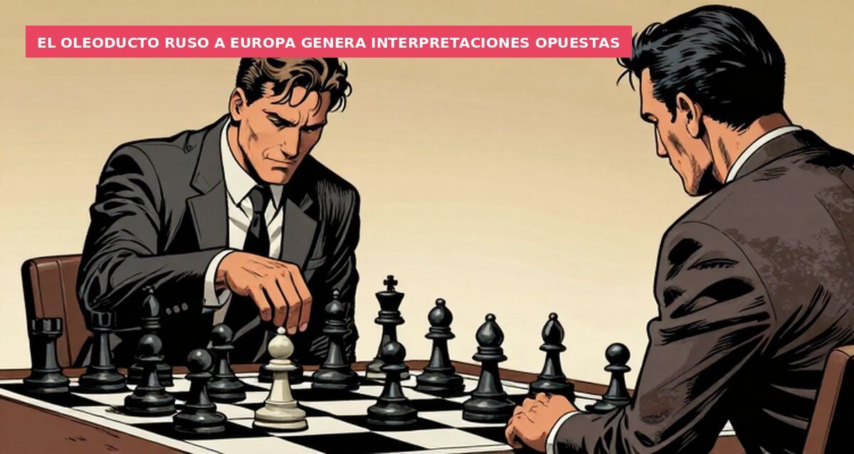El oleoducto ruso a Europa genera interpretaciones opuestas