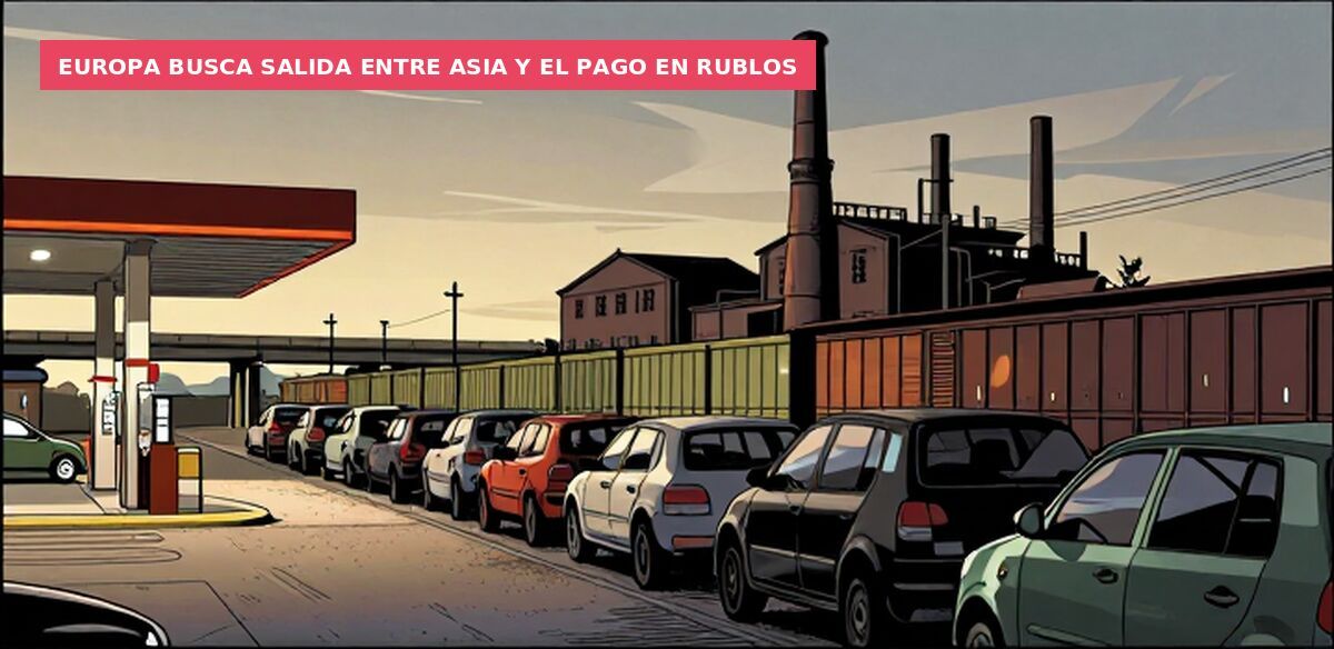 Europa busca salida entre Asia y el pago en rublos