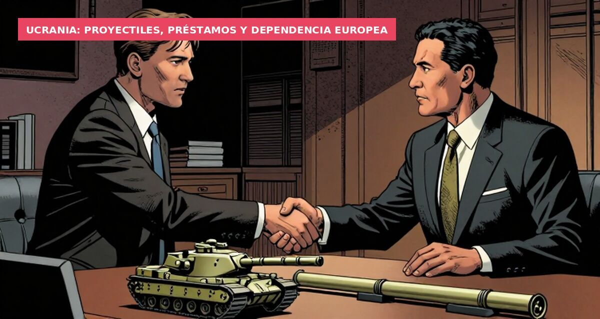 Ucrania: proyectiles, préstamos y dependencia europea