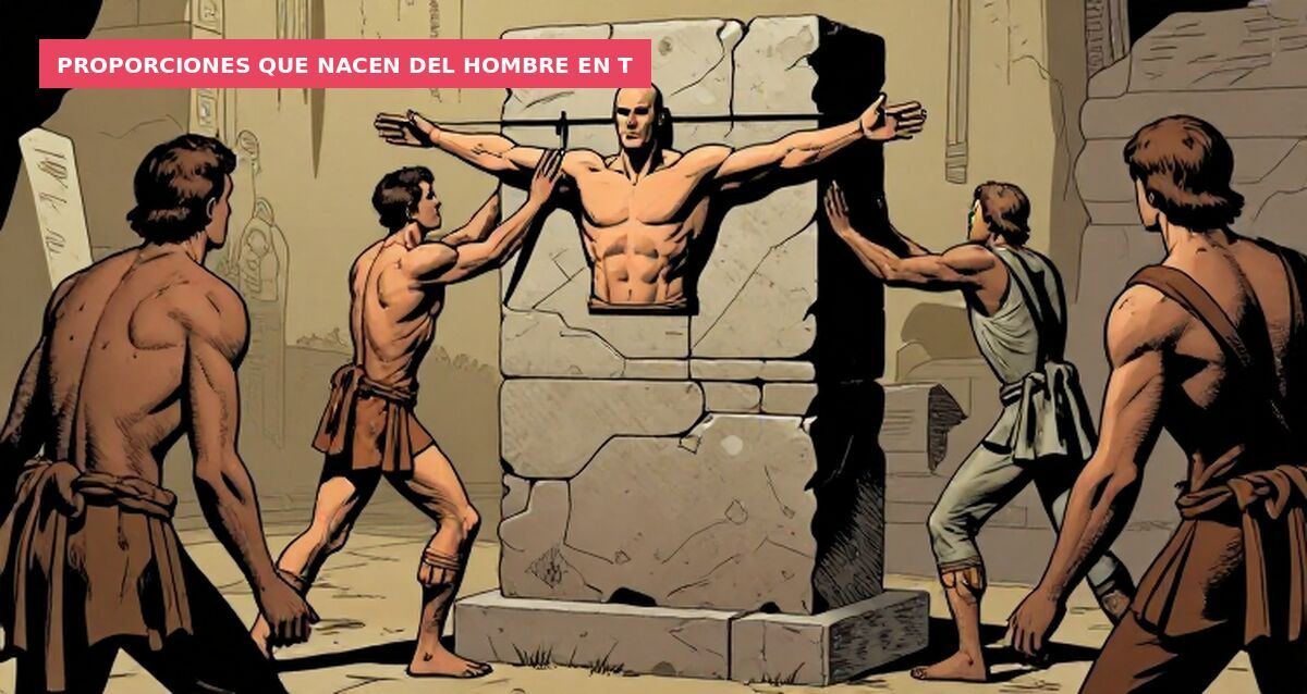 Proporciones que nacen del Hombre en T