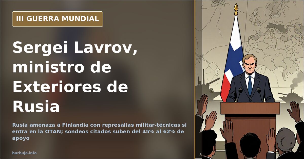 El ministro de Exteriores de Rusia, Sergei Lavrov, en una imagen de archivo