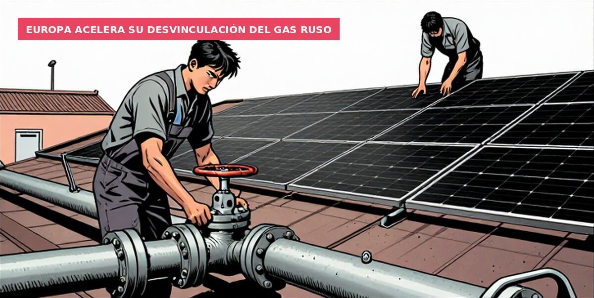 Europa acelera su desvinculación del gas ruso