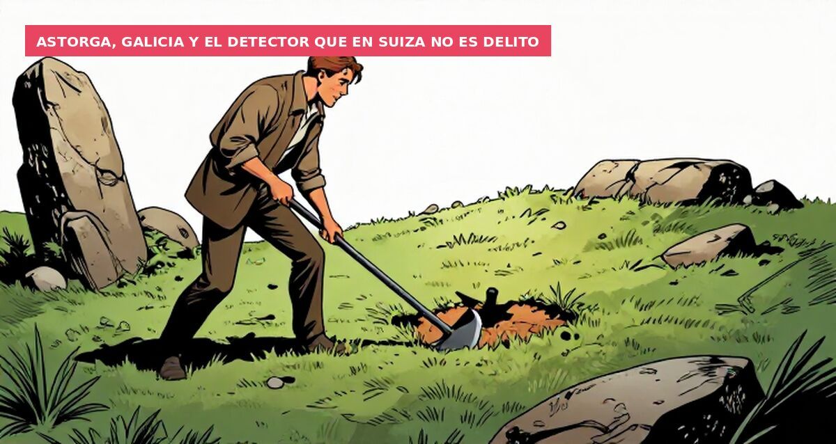 Astorga, Galicia y el detector que en Suiza no es delito