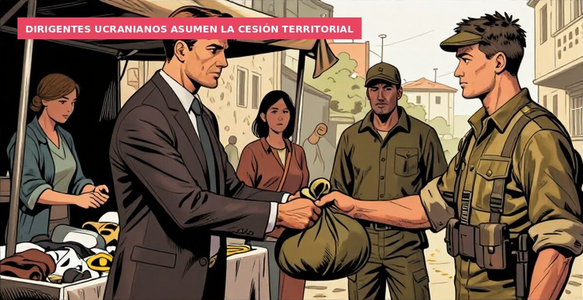 Dirigentes ucranianos asumen la cesión territorial