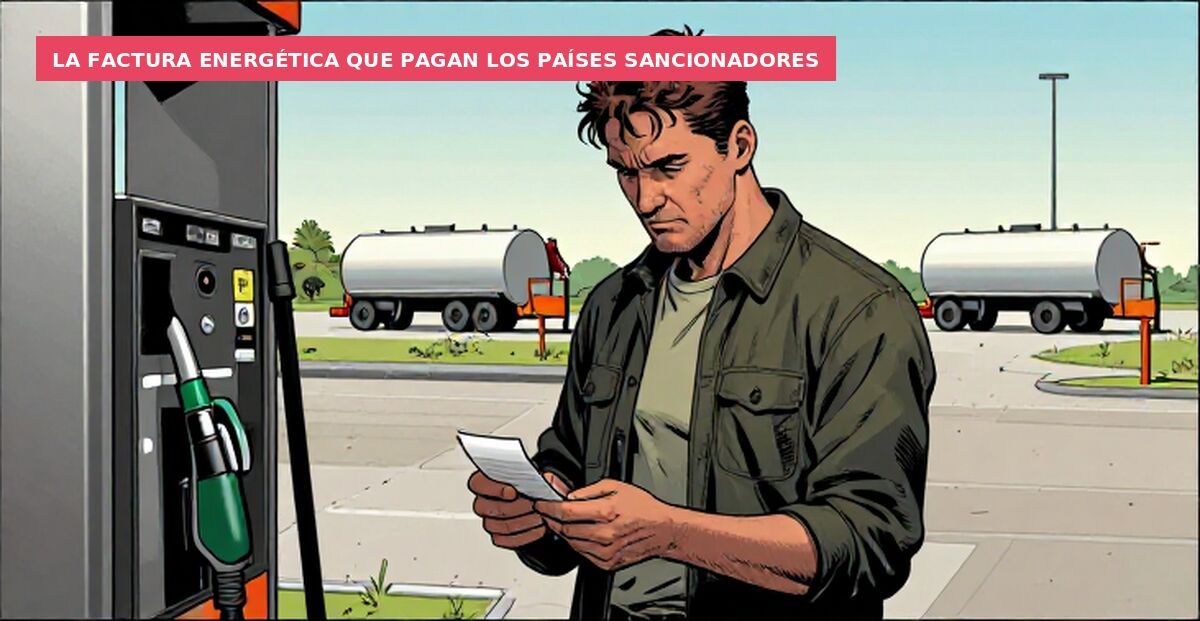 La factura energética que pagan los países sancionadores