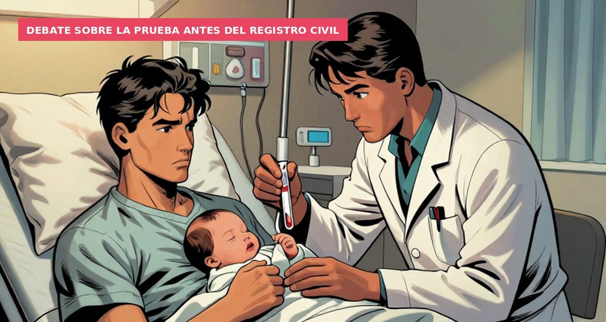 Debate sobre la prueba antes del registro civil