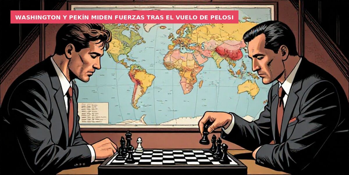 Washington y Pekín miden fuerzas tras el vuelo de Pelosi