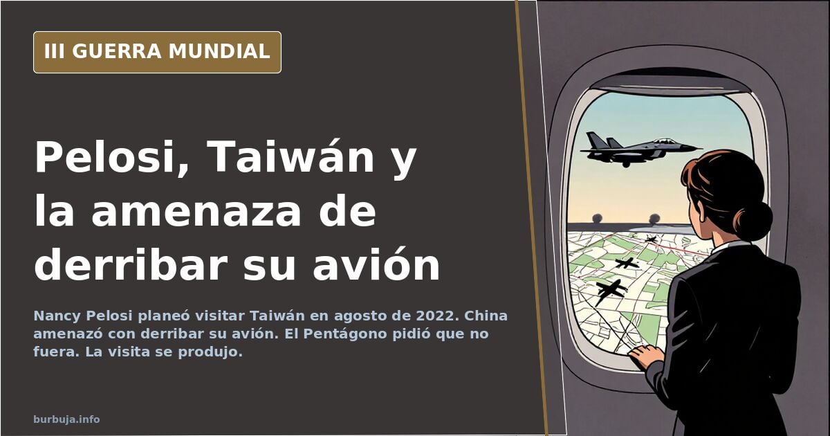 Pelosi, Taiwan, and China's threat to shoot down her plane